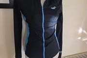 Hollister navy zipped top uk8-10