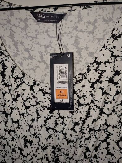 Ladies Size 10 Dress From Marks and Spencer BNWT