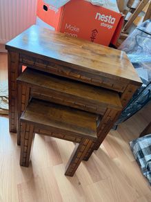 Wooden Nest of Tables