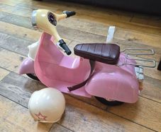 generation doll bike and helmet