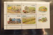 Irish Railways 1984.Mini Sheet.150th Anniversary.Mint never hinged.