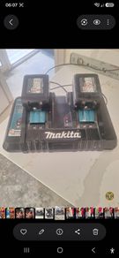Makita  6.0 ah Battery + Battery dual charger ..