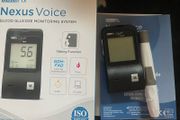 Gluco Rx Nexus voice Blood Glucose Monitoring System brand new