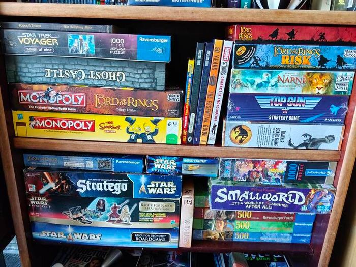 action figure, graphic novel, toys,books, VHS massive collection