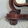 Antique mahogany table top mirror Image 4