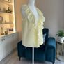 Ladies Lemon Frill Blouse from F&F Size UK 8 / EU 36 Image 7