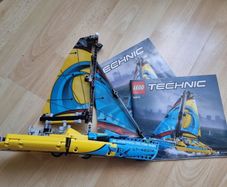 LEGO Technic racing yacht