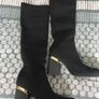 Size 4 knitted knee high Boots Image 5