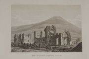 Carlingford Abbey County Louth 1797 Antique Print