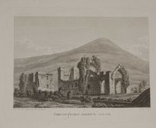 Carlingford Abbey County Louth 1797 Antique Print