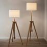 Lauters White Ash Adjustable Floor Lamp Image 2