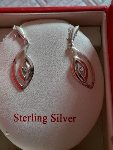 ladies silver earrings