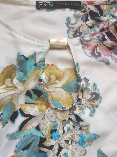 Zara silk dress S