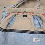 Joules flower girl's padded 2 in 1 jacket and vest Image 4