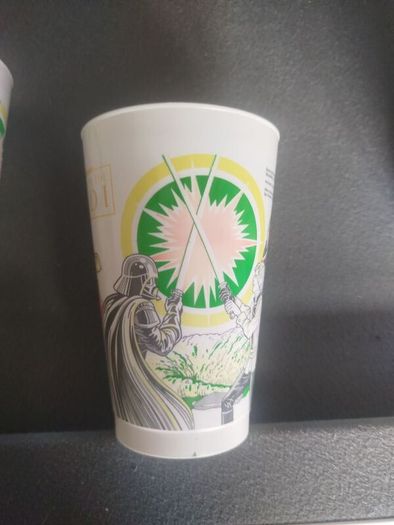 Vintage 1983 Star Wars "Return of the Jedi" Coca-Cola Plastic Cups - Unused Deadstock (Lot of 29)