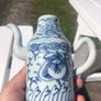 19th Century Chinese Blue and White Teapot Image 6
