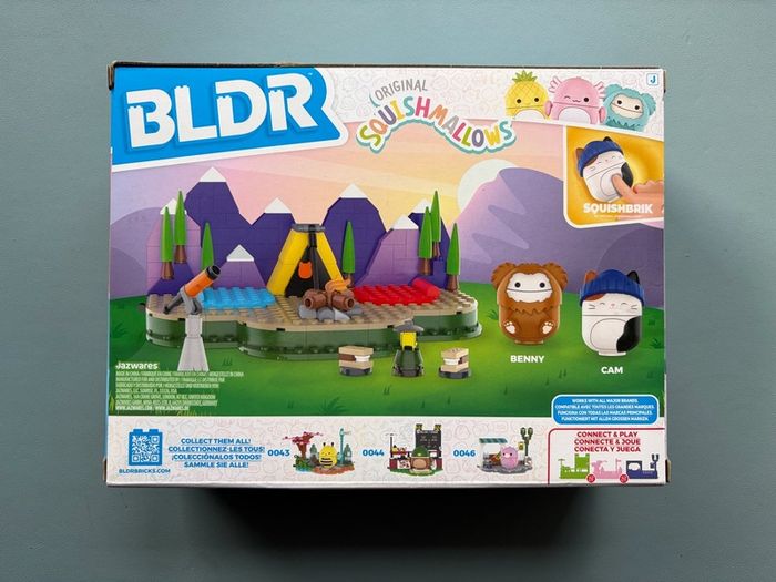 BLDR Squishmallows Outdoor Adventure Club Set - Building Blocks Toy
