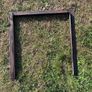 Vintage Open fireplace brass frame Image 5