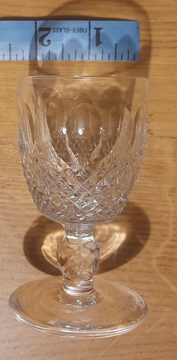 Vintage Waterford Crystal Mini Goblets Set of Six