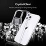 lass Case Compatible with iPhone 12 Pro Max Scratch-Resistant Tempered Glass Shock-Absorbing Flexible Frame Clear Image 8