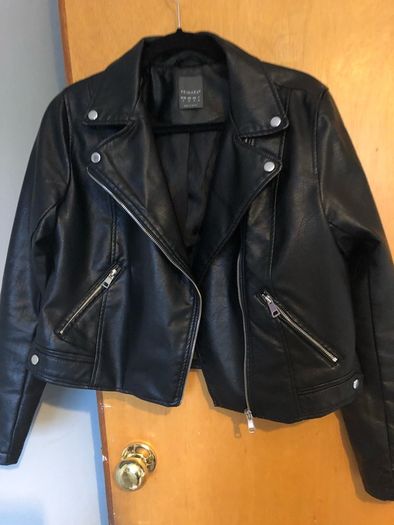 Woman's leather jacket from penny's