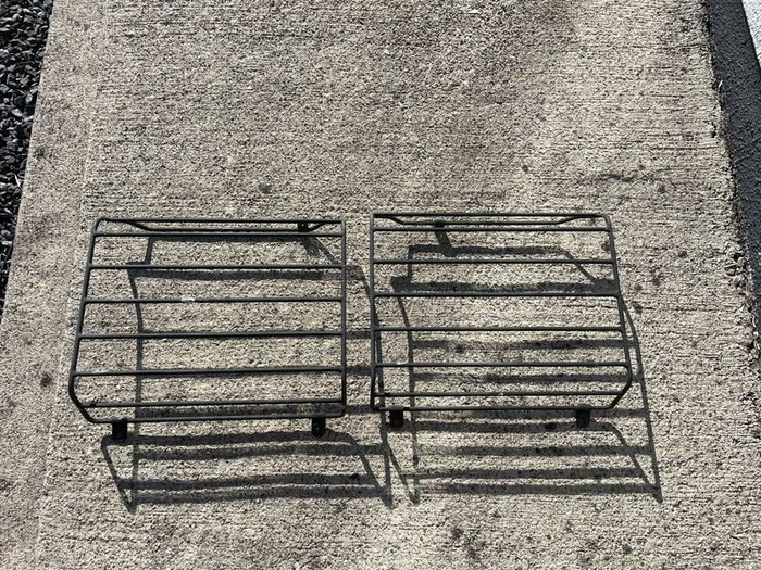 Land Rover Defender headlight guards