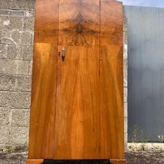Vintage Wardrobe - Art Deco - Walnut