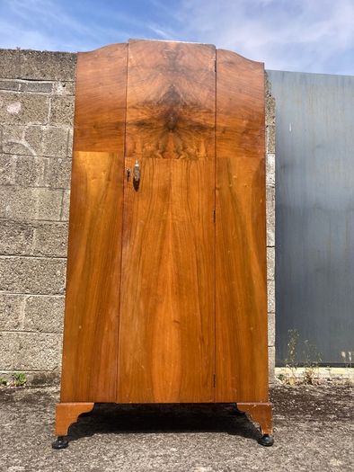 Vintage Wardrobe - Art Deco - Walnut