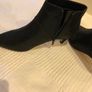 Black Snake-print Brand New Shoes, Small Heel Image 3