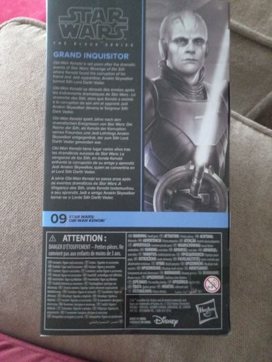 Star Wars the black series Obi Wan Kenobi Grand Inquisitor new in box