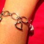 T Bar Charm Bracelet Image 4