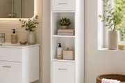 Tall Bathroom Cupboard Tallboy,