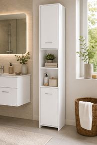 Tall Bathroom Cupboard Tallboy,