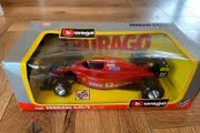 Burago F1 Ferrari 641-2 Model Boxed :: Jean Alesi