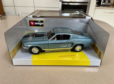 Ford Mustang GT Cobra Jet 1/18 Burago Rare