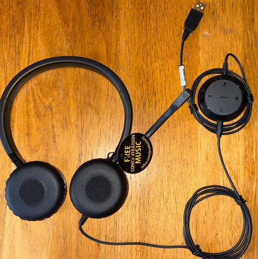 Jabra Evolve 30 UC Stereo Wired Headphone Model: ENC060