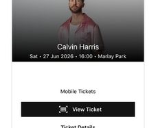 Calvin Harris Marley Park