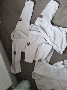 Judo kids Kimono uniform 150cm and 130cm bundle + extras.
