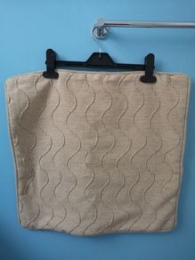Beige Cushion Covers x 2