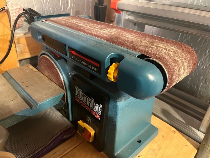Combined Belt and Disc Sander