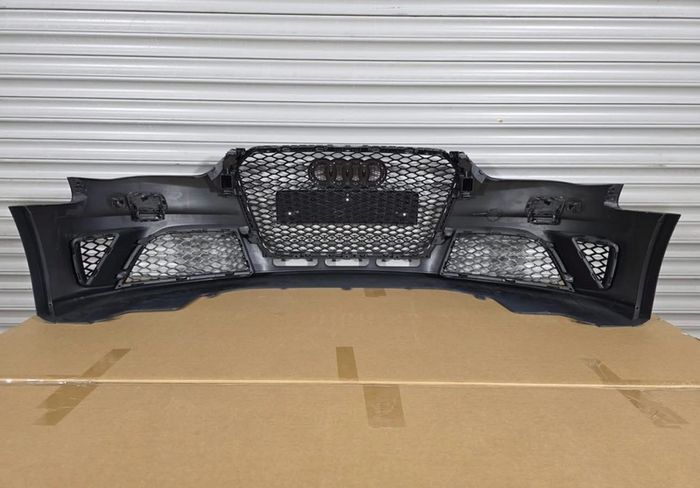 Rs4 Style Front Bumper for A4 B8.5 S4 Audi Honeycomb Grill