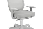 Office chair, Ergonomic swivel desk chair, Height adjustable 55 x 48 x 82,5-94,5 cm Gray