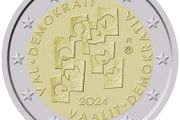 Finland 2 Euro Commemorative Coin 2024 - Elections and Democracy. Uncirculated.