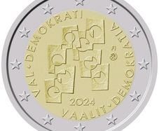 Finland 2 Euro Commemorative Coin 2024 - Elections and Democracy. Uncirculated.