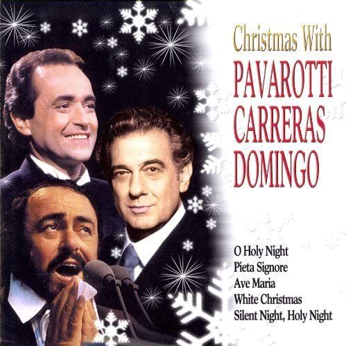Christmas With Pavarotti, Carreras, Domingo CD. Free Postage!
