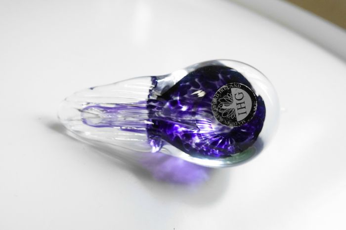 Vintage IHG Waterford Glass Paperweight (small)