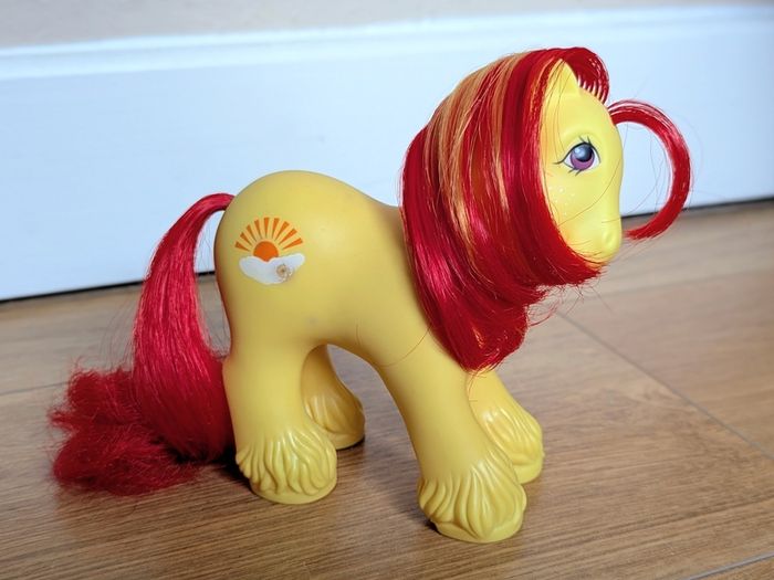 Vintage G1 My Little Pony Mountain Boy Sunburst RARE