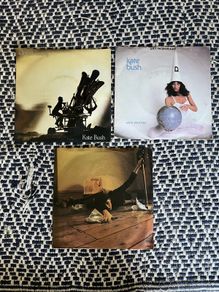 3x Kate Bush 7" singles
