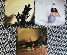 3x Kate Bush 7" singles