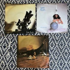 3x Kate Bush 7" singles